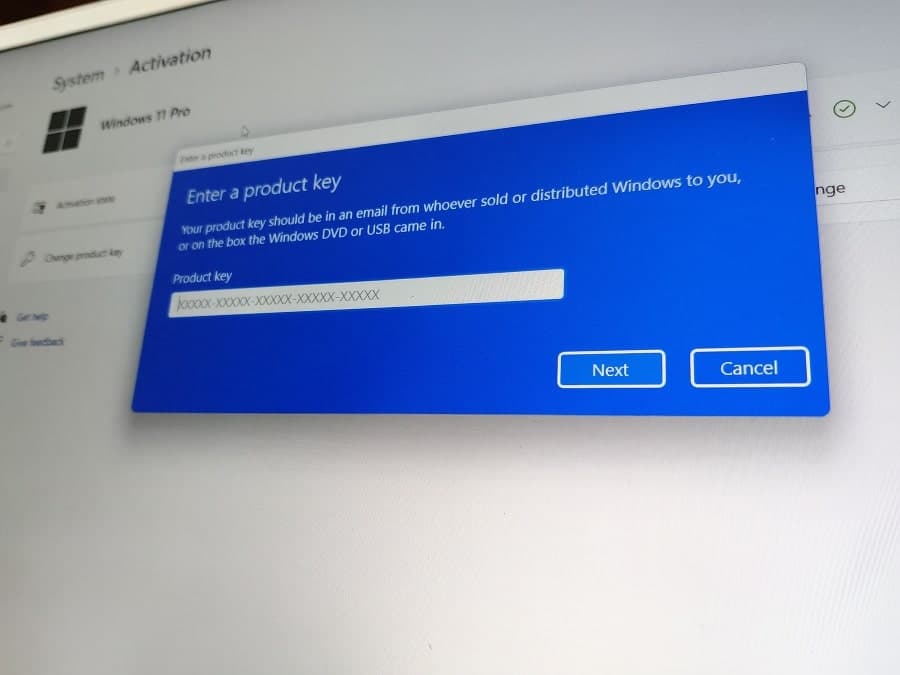 Active windows 11