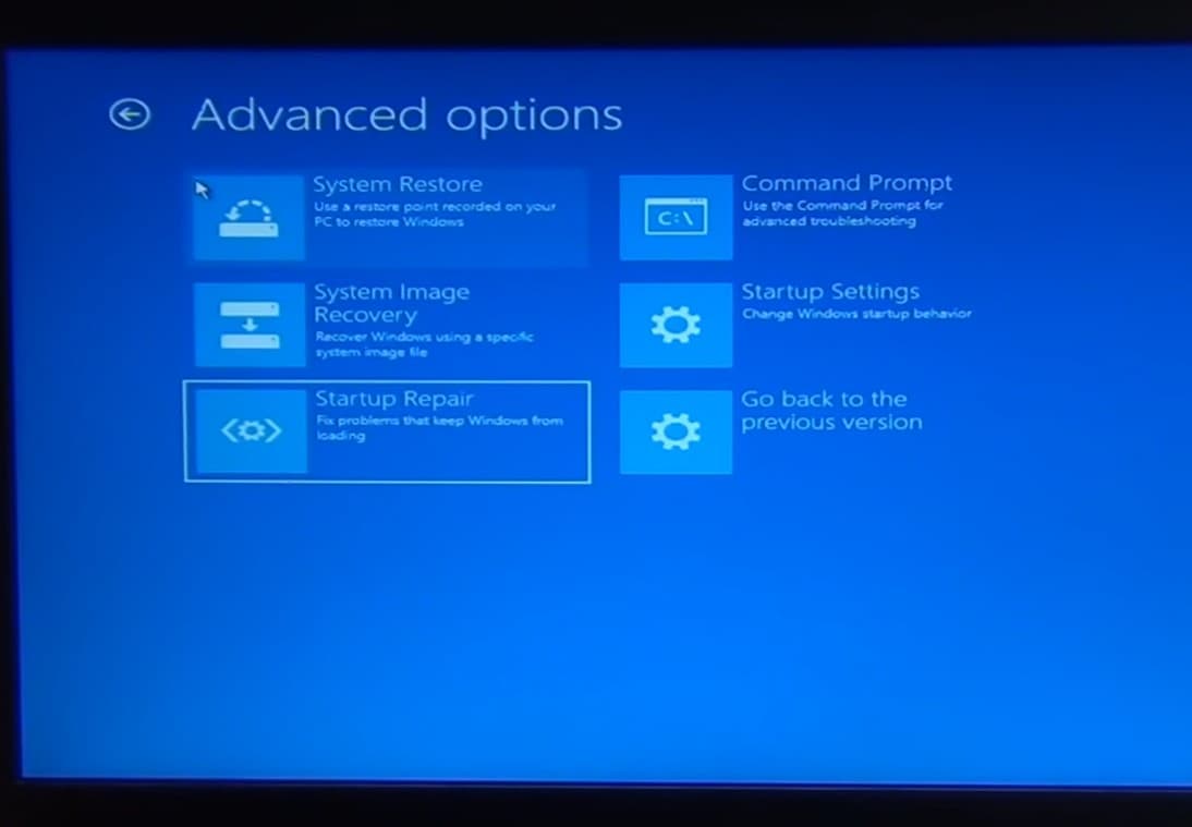 Advanced options