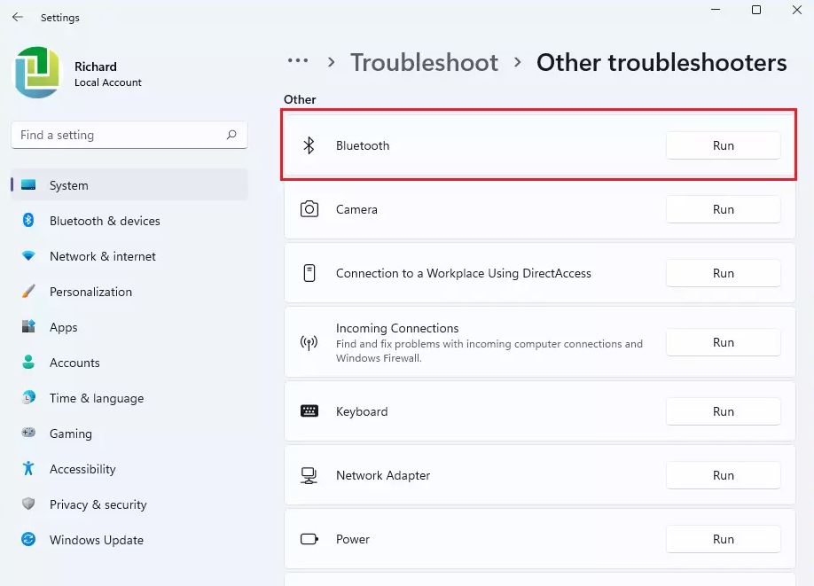 windows 11 troubleshooter