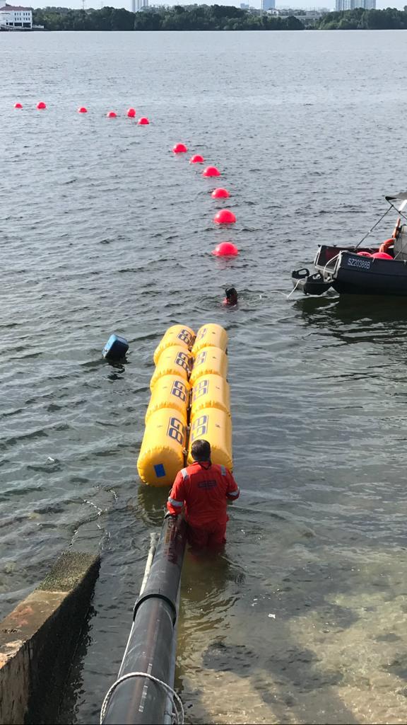 Cable Floats landing