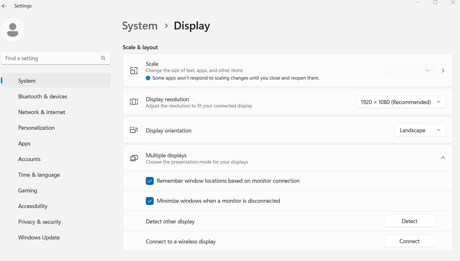 connect to wireless display