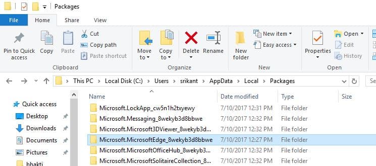 delete edge cache data