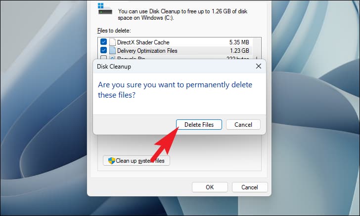 Disk cleanup windows 11