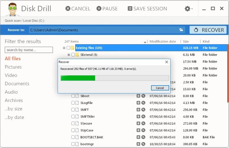 How data recovery works