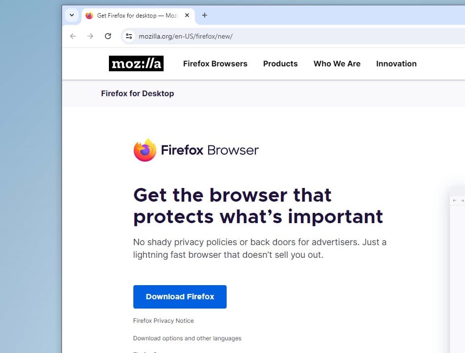 Download Firefox