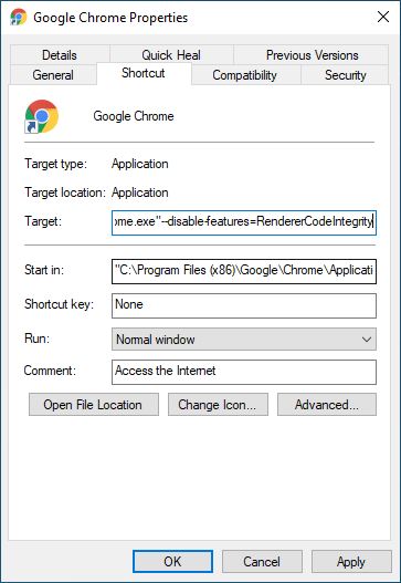 Fix Aw Snap Crash on chrome