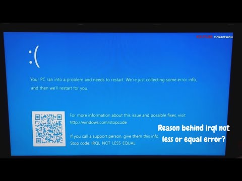 Fix: IRQL NOT LESS OR EQUAL BSOD (9 Solutions)