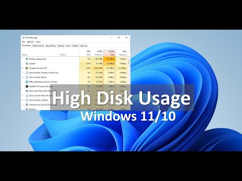 Fix: 100 Disk usage Windows 11 and windows 10 (Try these 11 solutions) 2024