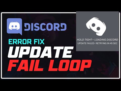 How to Fix Discord Update Failed Loop || Fix DISCORD UPDATE BUG [Windows 11/10]