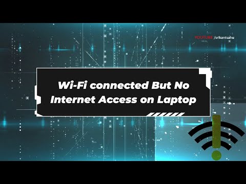 WIFI connected But No internet on Laptop (Windows 11/10)