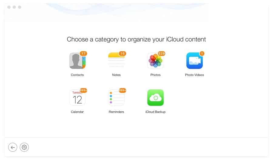 iCloud backup