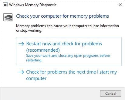 Memory Diagnostic Tool 