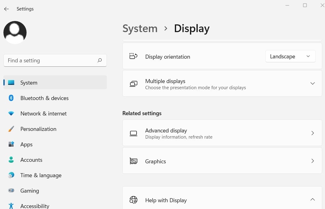 Open Graphics options