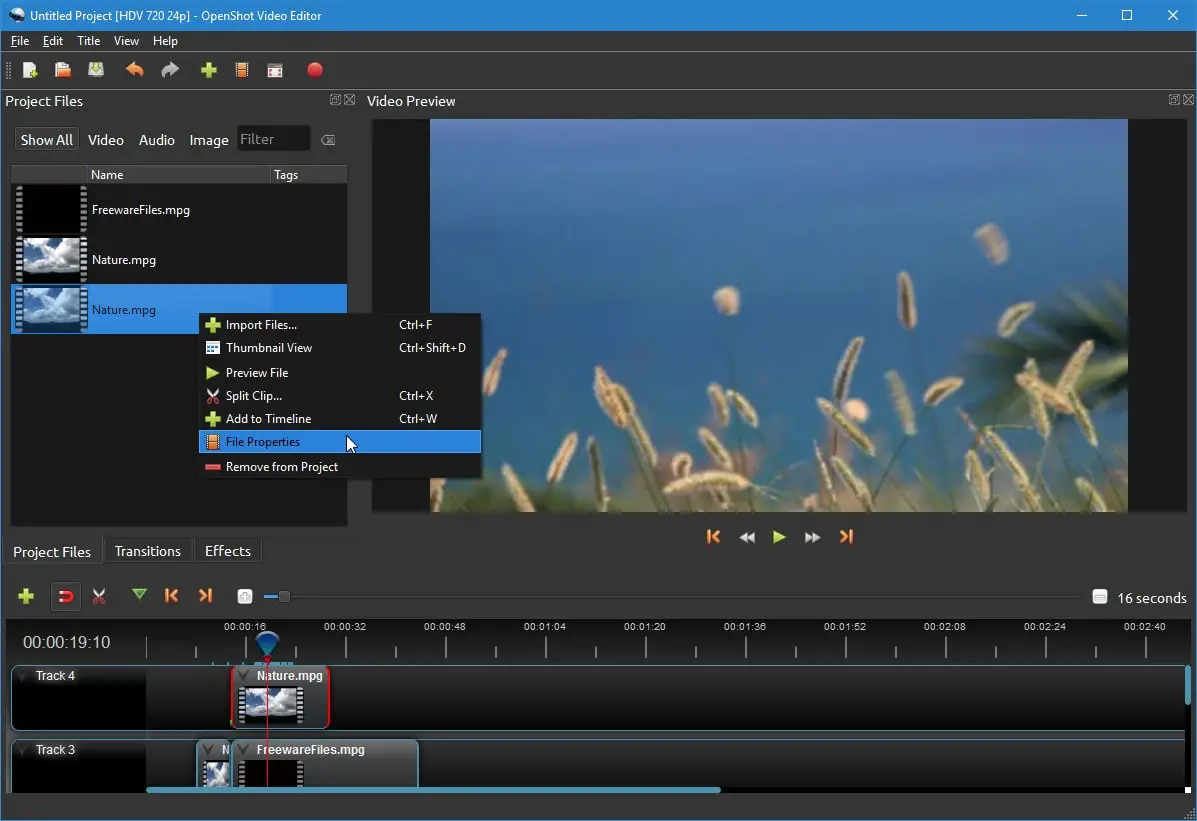 OpenShot Video Editor