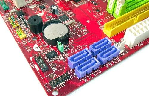 SATA slots on motherboard