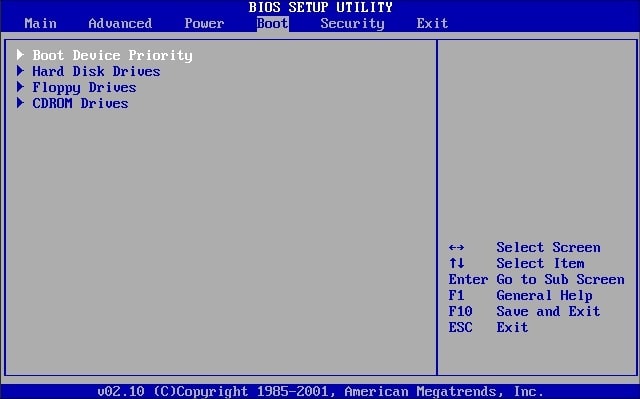 Set Hard Drive As First Boot Device