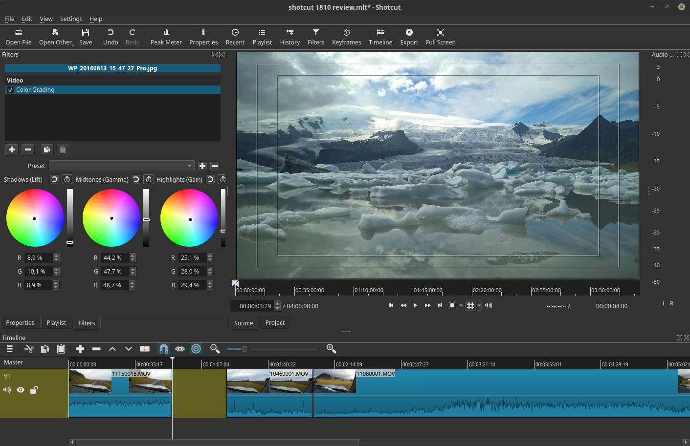 Shotcut video editor