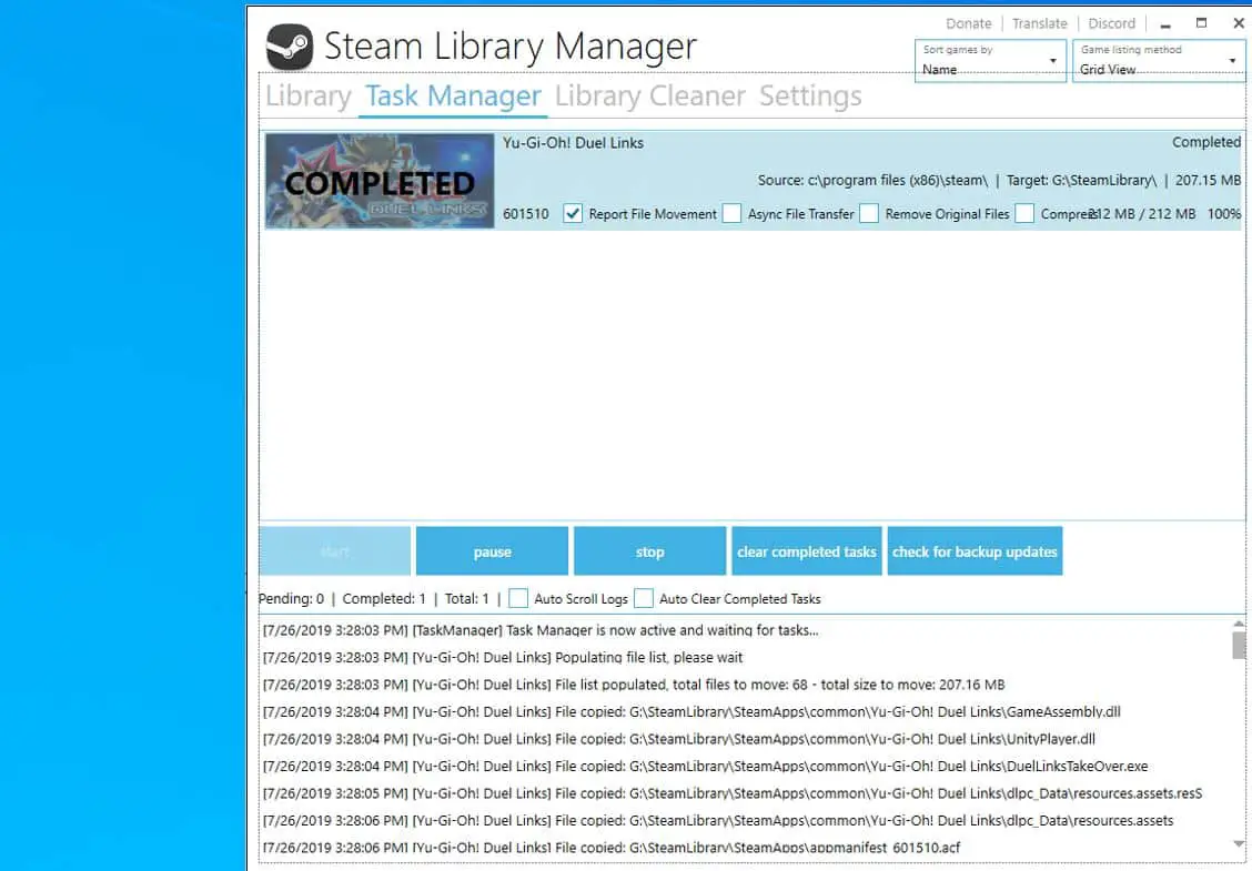 Steam Games moved to Another Drive