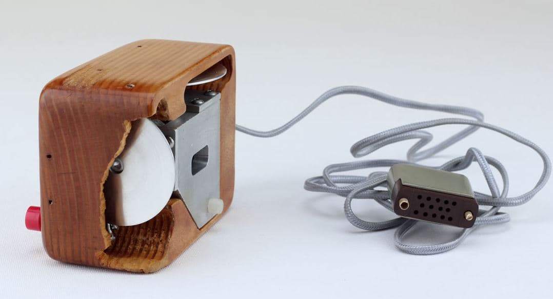 The first computer mouse