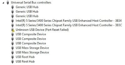 Unknown USB device