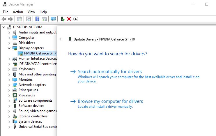 Update NVIDIA driver