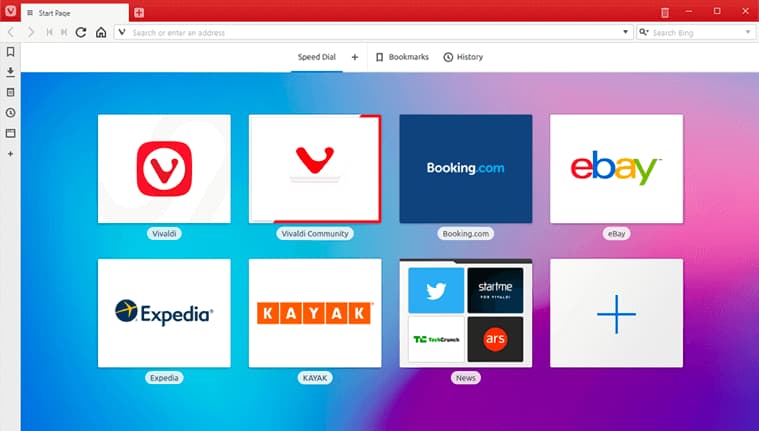 Vivaldi browser