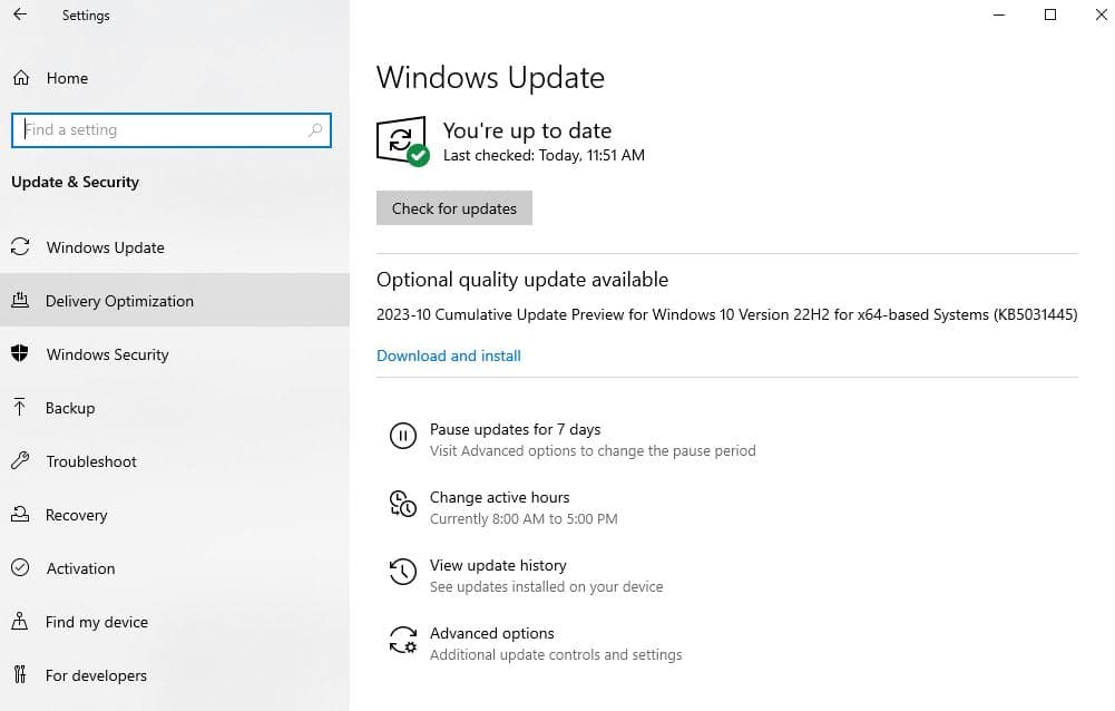 Windows 10 update Download