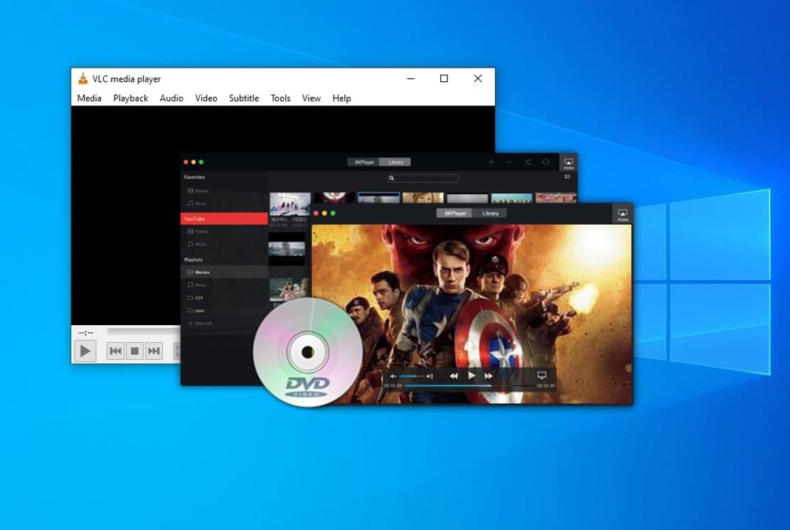 Windows 10 media player