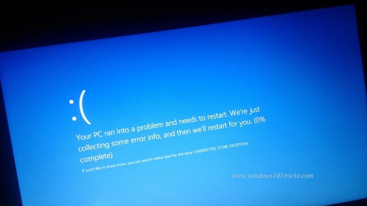 Bluescreen error