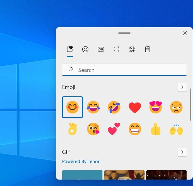 windows 11 emoji