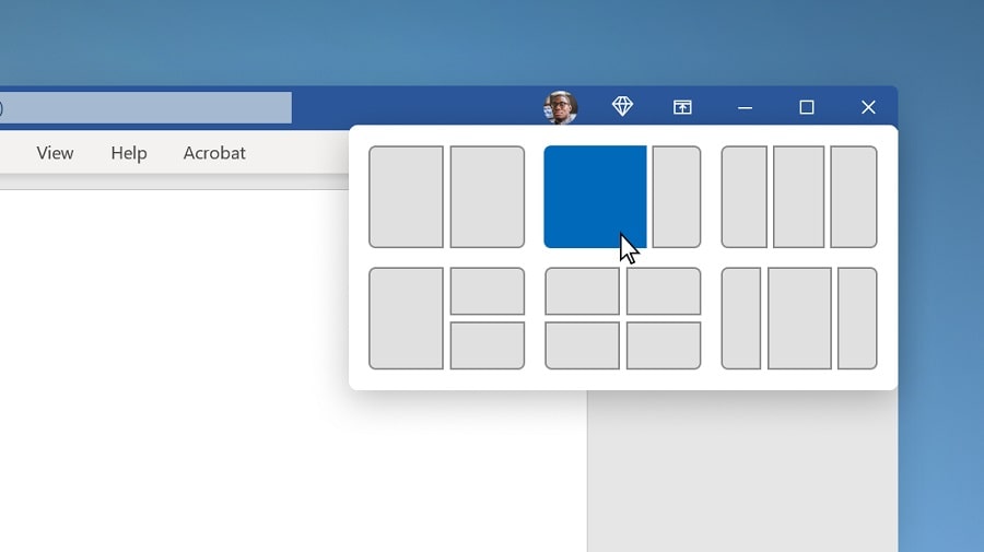 windows 11 Snap Layouts 