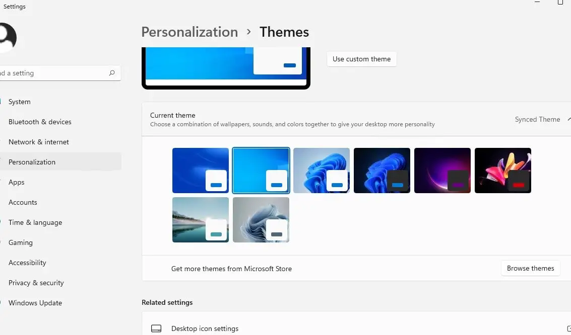 windows 11 themes