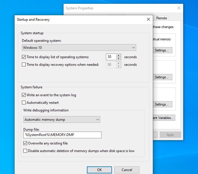 windows automatically restart