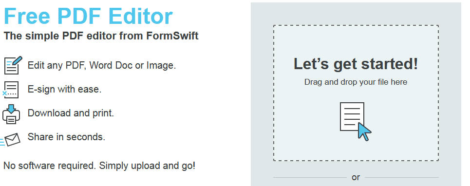 Free PDF Editor