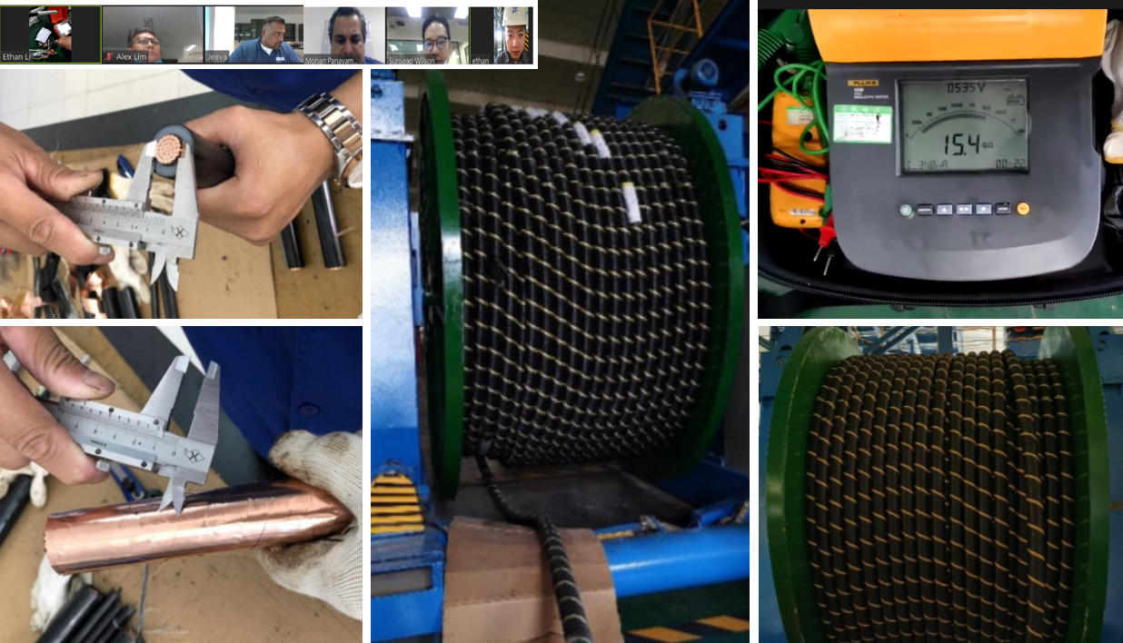 G8 Completes Submarine Cable Factory Acceptance Test for 5MW Floating Solar System G8 Completes Submarine Cable Factory Acceptance Test for 5MW Floating Solar System